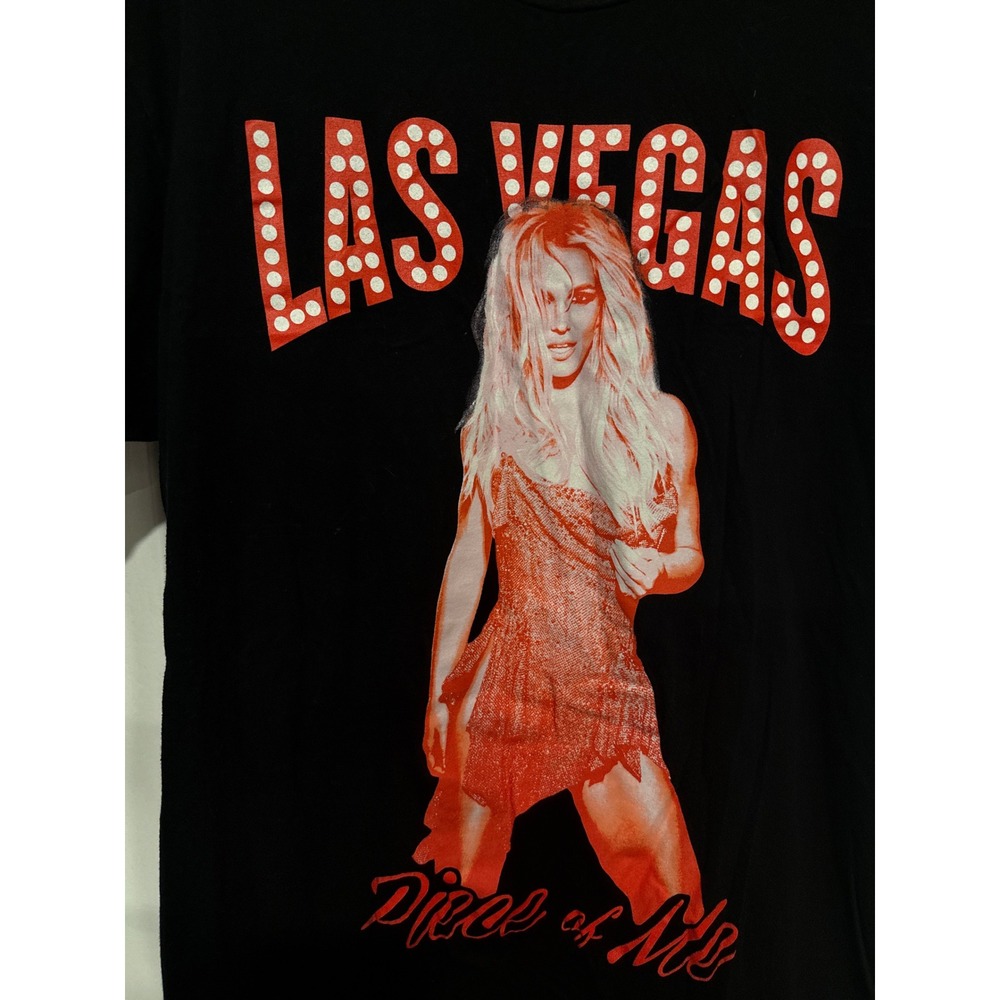 Britney Spears Piece of Me Las Vegas Tour T collection Merch T-Shirt Size XL - Picture 3 of 4